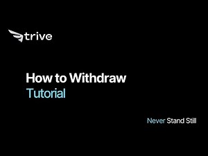 Trive - How to Withdraw