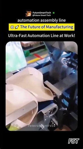 Ultra-Fast Automation Line at Work! ⚙️🚀 The Future of Manufacturing