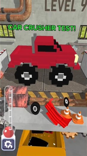 This Car Crusher Is Too Powerful! 💥 You Won’t Believe the Ending 😱 #Shorts”