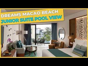 Dreams Macao Beach: Junior Suite Pool View Tour (4K)