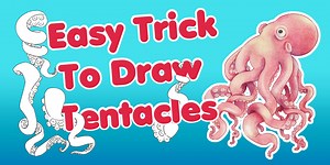 Easy Trick to Draw Tentacles. (Beginner-friendly) by nadhieyo - Make better art | CLIP STUDIO TIPS