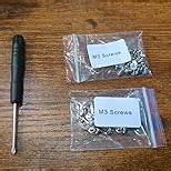 M2 and M3 Screws for M.2 SSD,PCIe NVMe.M2 and M3 Screws for Laptop (80pcs)