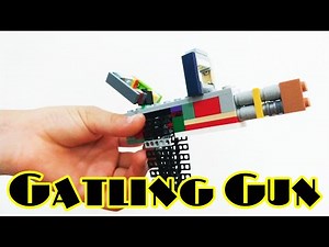 How to make a Cool Gatling Gun (TUTORIAL)