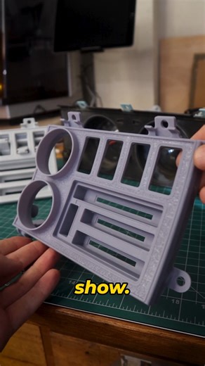 65K views · 10K reactions | Resin print fascia test V1 is a great...