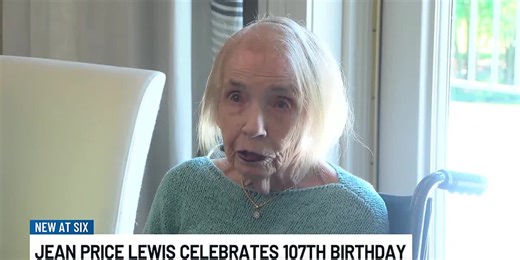 Jean Price Lewis celebrates 107th birthday