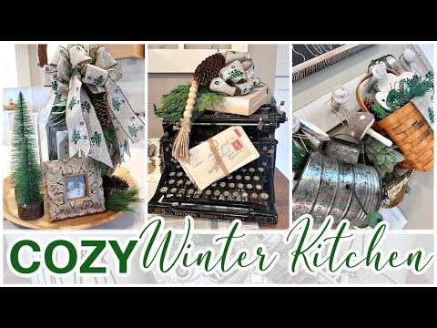 COZY WINTER KITCHEN