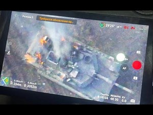 First M1 Abrams Destroyed in Ukraine -- Near Berdychi, Avdiivka