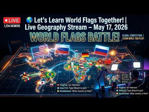 Learning World Flags | Geography Live Session – May 21, 2026
