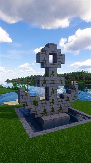 Faishr Gaming on Instagram: "Anchor Statue Tutorial ⚓ Subscribers: Faishr Craft /YouTube Tags:- #faishr #faishrgaming #faishrcraft #featurememinecraft #minecraftbuilds minecrafthouses minecraft minecraftmemes gaming realisticminecraft minecraftpe minecraftbuild minecraftpc minecrafter minecraftonly minecraftdaily instagramreel minecraftideas minecrafts minecrafttutorial minecraftindonesia minecraftbuildings minecraftart minecraftsurvival minecraftcreations minecraftedit minecraftuniverse minecra