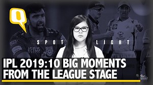 14K views · 95 reactions | From Ashwin's Mankading and Dhoni's 'pitch-invading', the 2019 IPL has had quite some dramatic moments. Here's a look at some of the big highlights from the 56 league stage matches of IPL 2019. More: https://bit.ly/2JcH7ZZ | The Quint | Facebook