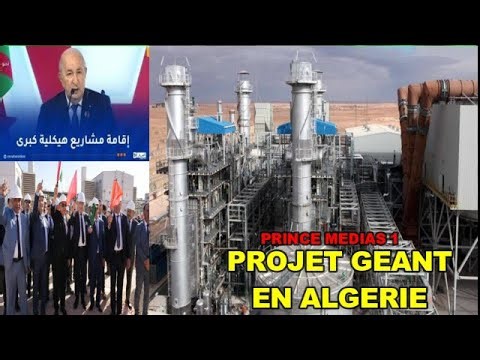 Giant project in Algeria: Boosting the gas field.