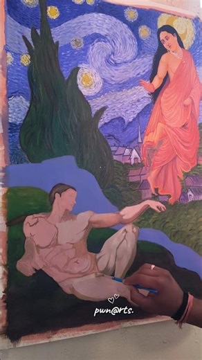 “3 master artworks, 1 creative vision 🌌🎨”