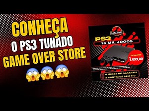 Conheça o PS3 Tunado da Game Over Store.