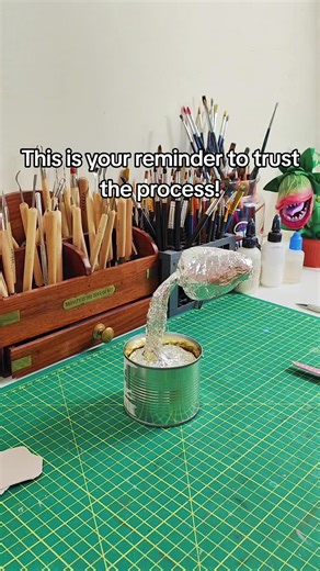 Trust the Process: Feed Me Seymour - Clay Art Tutorial