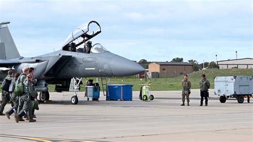 The 492nd, 493rd and 495th Fighter Squadrons participate in Exercise Cobra Warrior 25-2 at RAF Lakenheath, England | US Military Videos