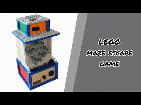 Lego marble maze escape arcade game