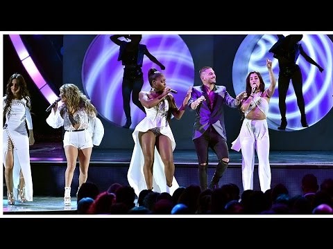 Maluma - Sin Contrato (LIVE) Ft. Fifth Harmony / Latin Grammy 2015
