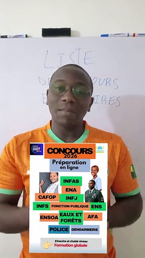 Concours 2026 d'entrée à la Fonction publique #concours #fonctionpublique #civ #pourtoi #ena @Eddy BIBI