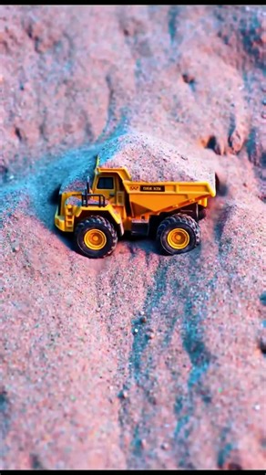 Mini Dump Truck vs. Sand Avalanche! 🚧 Epic Toy Construction Fun
