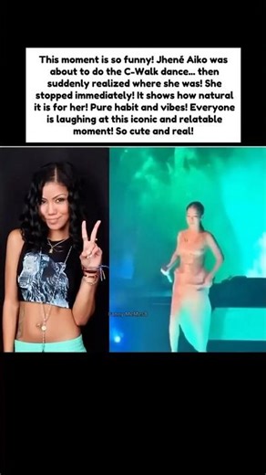 Jhené Aiko Almost Did The C-Walk On Stage! 😂🚶