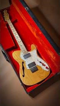 All original 1972 Fender Telecaster Thinline in its original Natural finish⭐️👌 Super clean Tele🔥