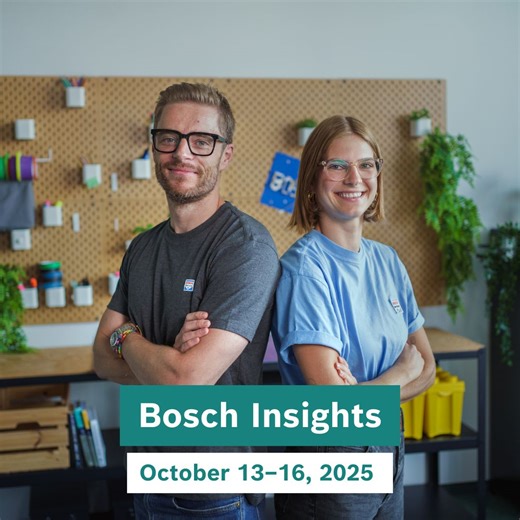 1.3K views · 24 reactions | No need to rearrange your whole day. Just pop into Bosch Insights and discover what working at Bosch is really about – beyond the job title.  October 13–16 ⏰ Register by October 6  Online | Bosch Karriere | Facebook