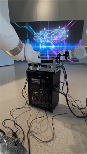 electric robot industrial use #robot #robotics