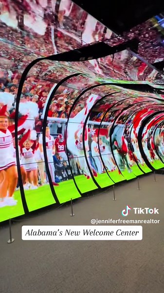 Alabama’s New Welcome Center #rolltide #alabamacrimsontide #alabamafootball #football #tuscaloosa #tuscaloosaalabama #jenniferfreemanrealtor #college #rtr #christmasgifts #christmaslights #universityofalabama