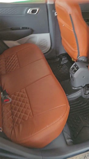 Grand i10 nios Seat cover 2headrest install in ANANTAPUR best quality leather 👌 99855 65900