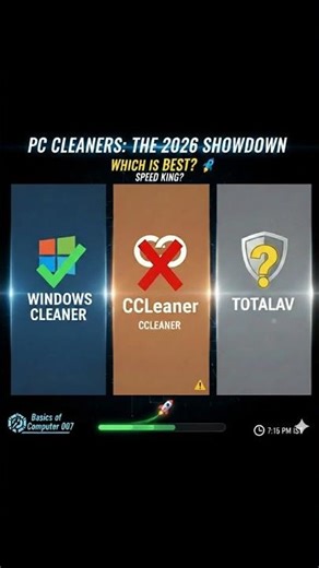 Windows Cleaner vs CCleaner vs TotalAV: Which is BEST? 🚀 #Shorts