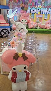 How about a Kinder City party? Beautiful Sanrio for Sophia's 7th Birthday! #sophiaturns7 #partybitzsanrio | Party Bitz & Pieces