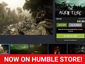 THE ALIEN CUBE on Humble Store! news - The Land of Pain