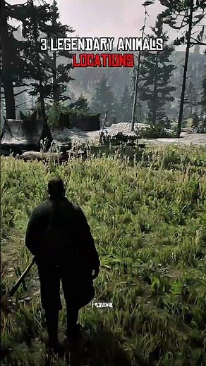 3 Legendary Animals Locations in Red Dead Redemption 2 #reddeadredemption2 #rdr2