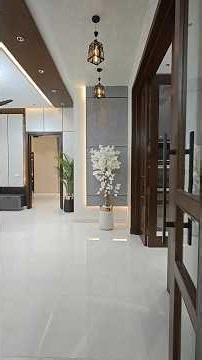 10 Marla Ground Floor Area TV Lounge Drawing Room Kitchen Design Solid Work Location Bahria Town