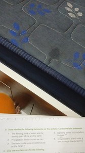 B. State whether the following statements are True or False. Co... | Filo