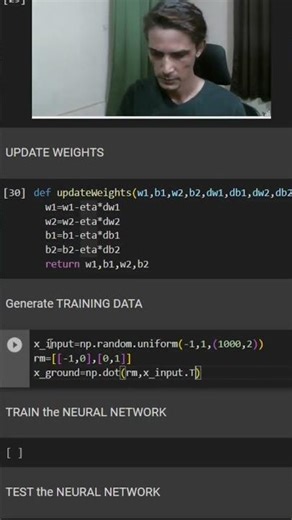 Neural Network from scratch in 60 seconds using Only NUMPY. No Tensorflow/PyTorch/Scikit-Learn