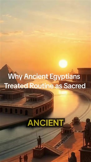 Why Ancient Egyptians Treated Routine as Sacred ancient Egyptian routine, daily life ancient Egypt, survival systems, social order #AncientEgypt #HiddenHistory #DailyLifeEgypt #HistoryTok #AncientSecrets