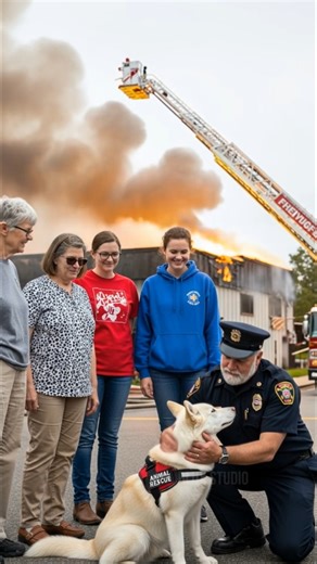 15K views · 183 reactions | Inferno Alert! Hero Husky Senses Deadly Fire and Saves Shoppers from Massive Explosion! #HeroDog #Husky #AnimalRescue #Explosion #Brave #Loyalty #Unbelievable #ServiceDog #CaughtOnCamera | Blue X Studio Imaginary Animals | Facebook