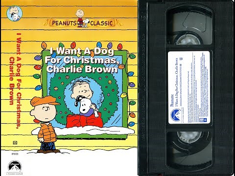 Opening to I Want a Dog for Christmas, Charlie Brown (US VHS; 2004)