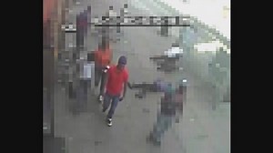 Man brutally attacked, robbed of $1 on surveillance video