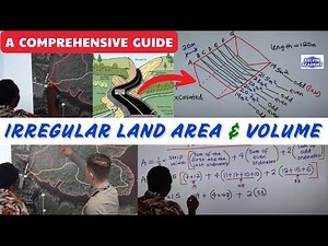 Master How to Calculate Irregular Land Area and Earthwork Volume Estimation | Excavation Basics