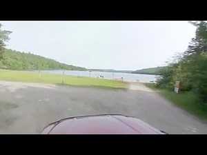 360° Rock Lake campground Algonquin Provincial Park