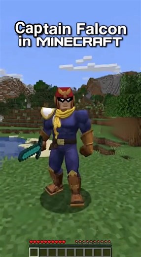 Captain Falcon In Minecraft