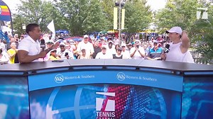 INTERVIEW: S. Halep; Cincinnati 1R Win