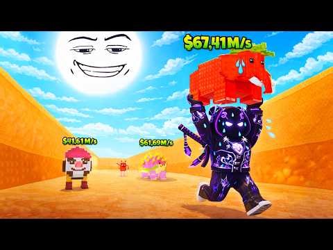 Starting Over as NOOB with OP SECRET in Survive Heat For Brainrots! (Roblox)