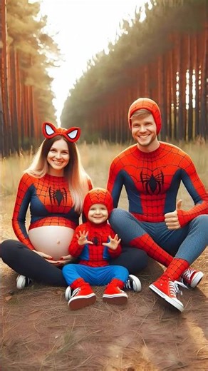 Spiderman and his pregnant wife get together Evolution #marvel #avengers #spiderman #joker