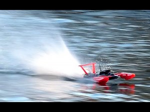 3D printed RC Hydroplane Part 2: Zero-to-60 in 1.6 seconds!