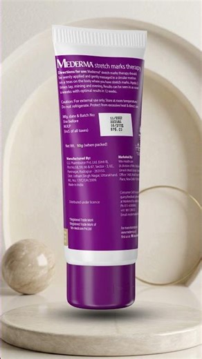 Mederma Stretch marks Therapy 3D Product Development
