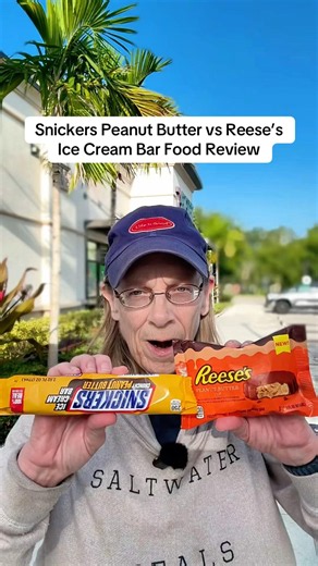 Best ice cream bar? #foodreview #icecream #snickers