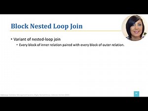 DBS: 4.14. Block Nested Loop Join